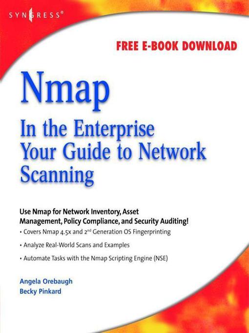 Title details for Nmap in the Enterprise by Angela Orebaugh - Available